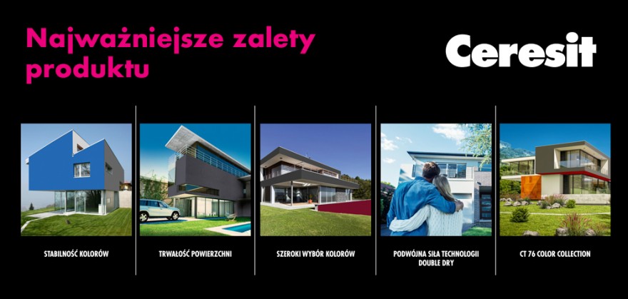 Zalety Ceresit CT 76 